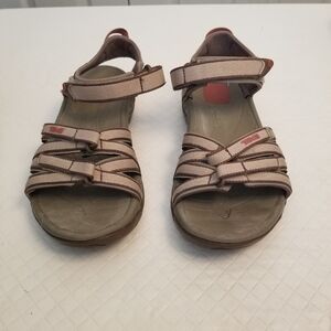 Teva Women's TIRRA Gray Sling Back Hiking Sandal Size 7  S/N 4266